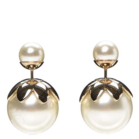 stud christian dior earrings|dior pearl earrings.